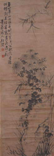 A Xu wei's flowers painting