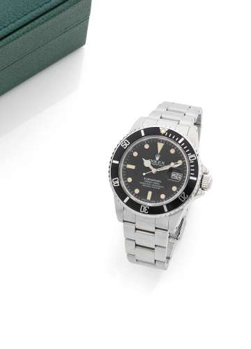 ROLEX Submariner, ref. 16800, n° 8292587Vers 1984Montre brac...