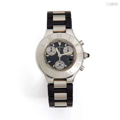 Cartier, Chronoscaph XXL, n° 242479165 PL, vers 2000 Un chro...