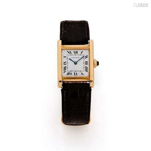 Cartier, Tank normale, n° 780xxxxxx, vers 1970 Une belle mon...