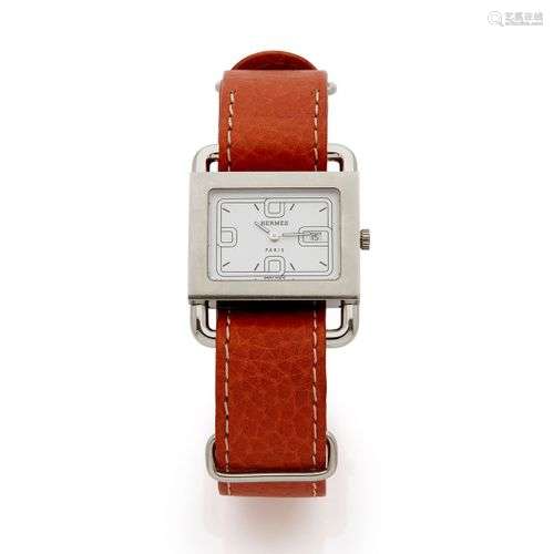 Hermès, Barenia, Ref BA1510, n° vers 2005 Une montre étrier ...