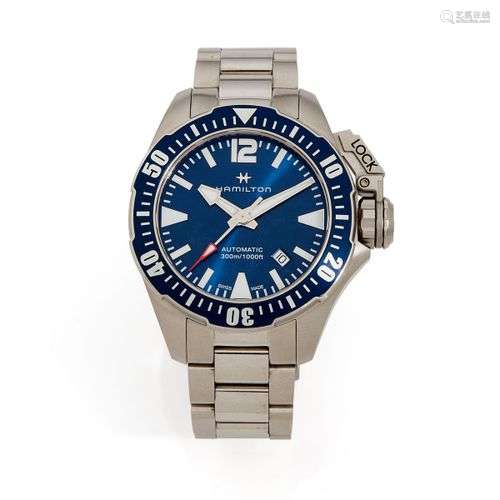 Hamilton, Khaki Navy Frogman, Ref H777050, n° AAC404985, ver...