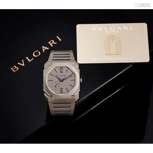 Bvlgari, Octo Finissimo, Ref 102713, n° P03xxx, garantie d'o...