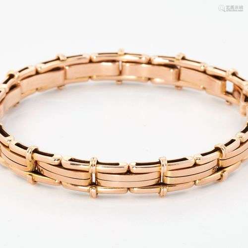 Un BRACELET, de liens de barre d'expansion entre les liens d...