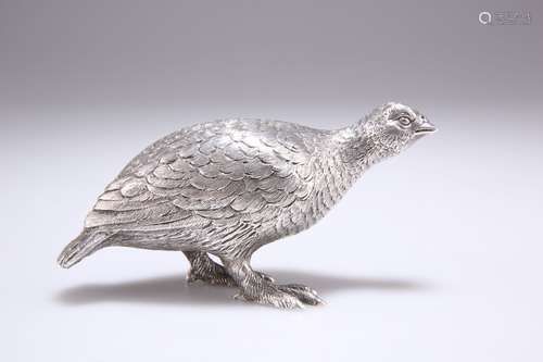 UN MODÈLE DE GROUSE EN ARGENT COULÉ ELIZABETH II, par Richar...