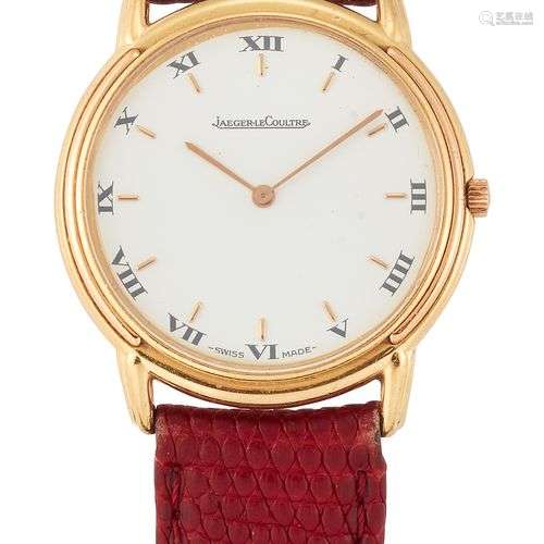 MONTRE-BRAcelet en or 18 carats JAEGER LECOULTRE 'ODYSSEUS',...