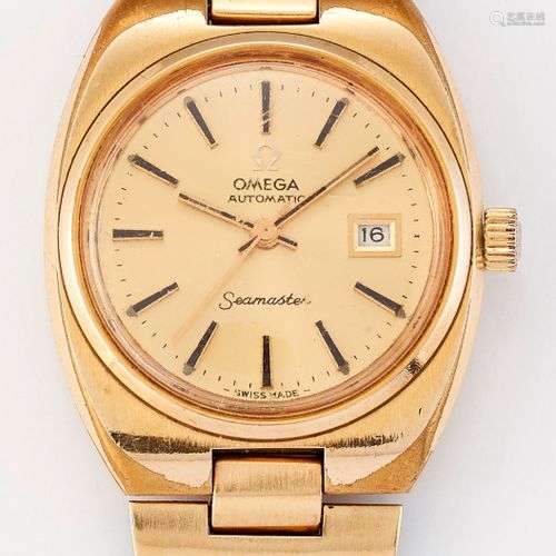 MONTRE BRACELET OMEGA SEAMASTER AUTOMATIQUE POUR DAMES, cadr...