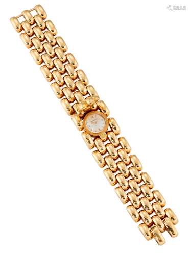 UNE MONTRE BRACELET JAEGER LECOULTRE EN OR 18 CARATS, CIRCA ...