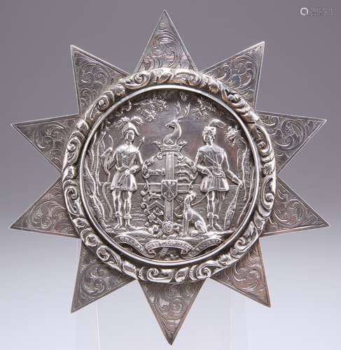 UNE ETOILE D'ETAT POUR SASH EN ARGENT VICTORIEN 'ANCIENT ORD...