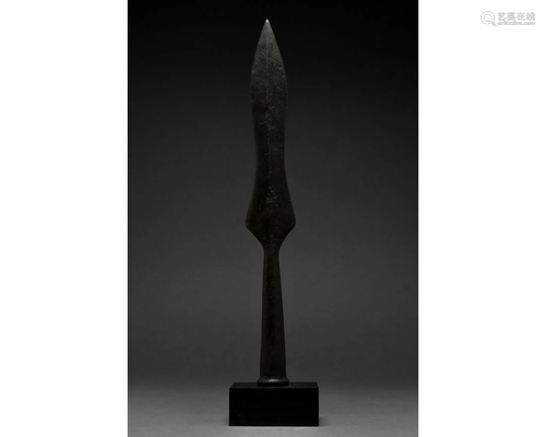 MEDIEVAL VIKING AGE IRON SPEAR HEAD