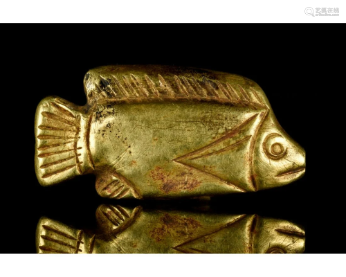EGYPTIAN GOLD FISH PENDANT - FULL ANALYSiS