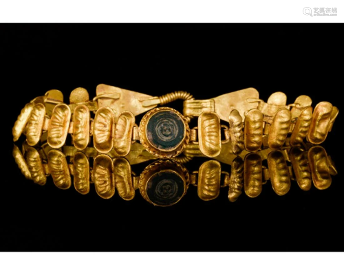 ROMAN GOLD BRACELET WITH INLAY - FULL ANALYSIS