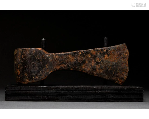 VIKING IRON BATTLE AXE HEAD