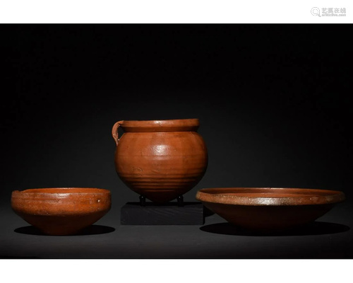 ROMAN TERRA SIGILLATA VESSELS COLLECTION