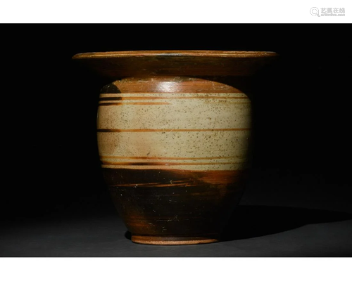 DAUNIAN TERRACOTTA VESSEL