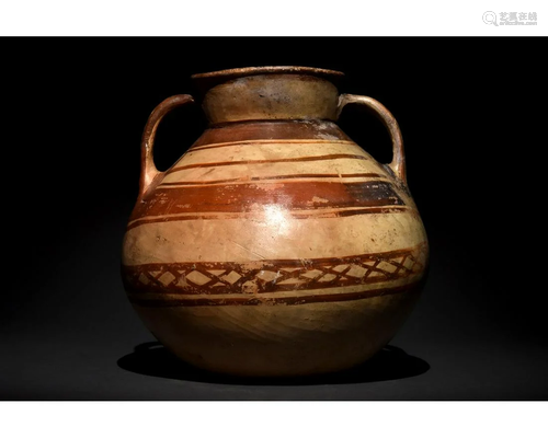 DAUNIAN TERRACOTTA KANTHAROS