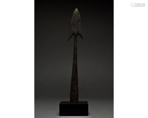 ROMAN IRON BARBED PILUM SPEARHEAD