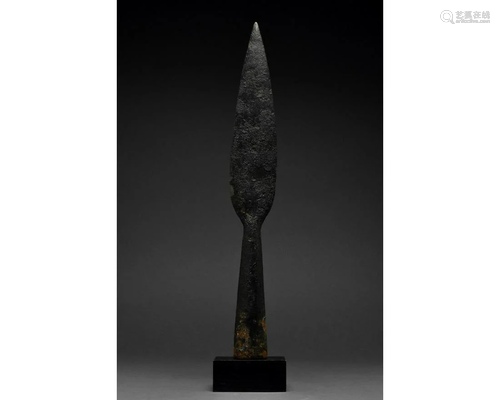 ROMAN IRON SPEARHEAD