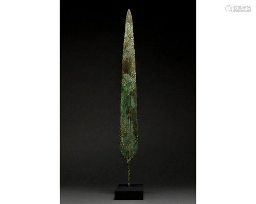 ANCIENT BRONZE SWORD