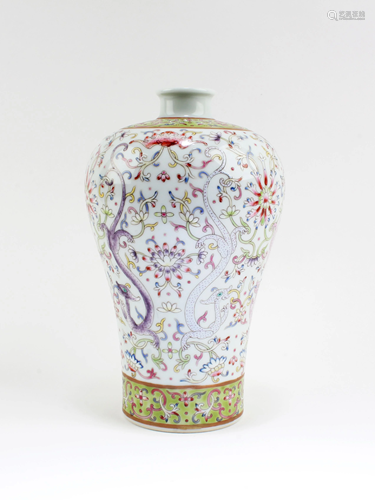 Chinese Porcelain Meiping Vase