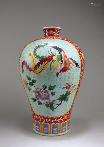 Chinese Porcelain Meiping Vase