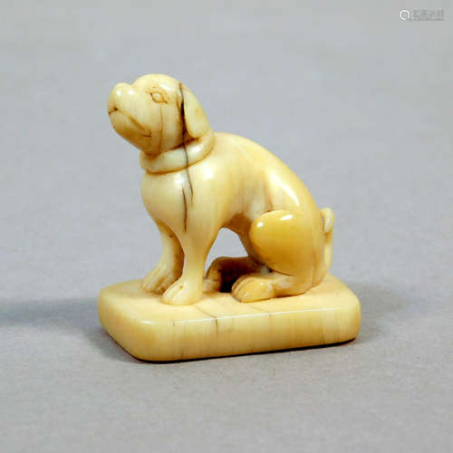 A Japanese netsuke from Edo period circa 1800