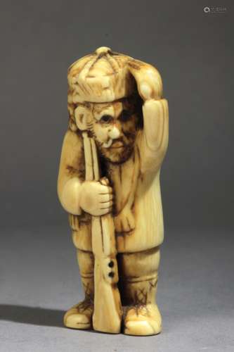 A 19th century Japanese netsuke from Meiji period