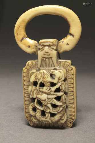 A Japanese netsuke-pendant from Edo period