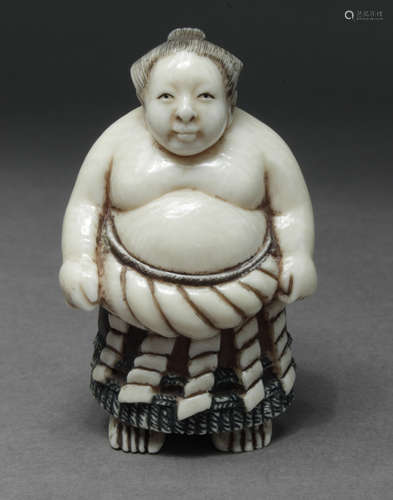 A late 19th century Japanese netsuke from Meiji period