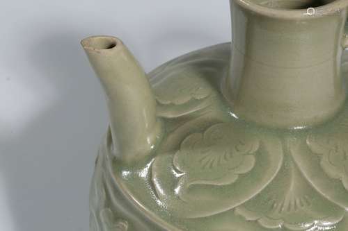 Peony Pattern Yaozhou Ware Kettle