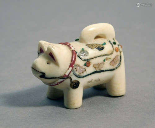 A 19th century Japanese netsuke from Meiji period