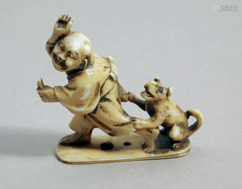 A 19th century Japanese netsuke from Meiji period