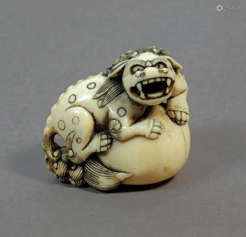 A 19th century Japanese netsuke from Edo period