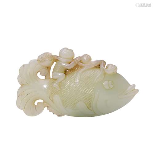 A Carved Jade Ornament