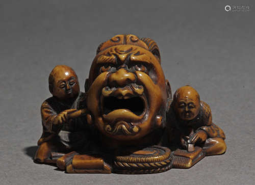 A Japanese netsuke from Edo period circa 1830-1870