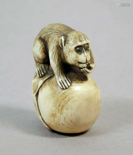 A 19th century Japanese netsuke from Meiji period