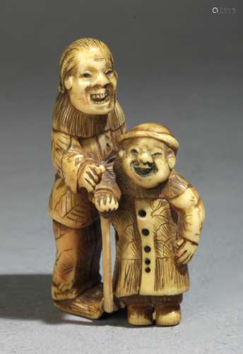 A 19th century Japanese netsuke from Edo period