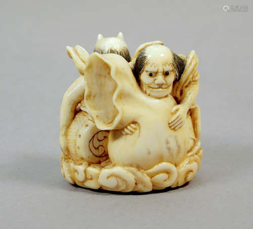 A 19th century Japanese netsuke from Edo period