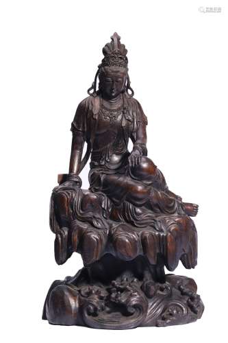 Agarwood Guanyin Statue