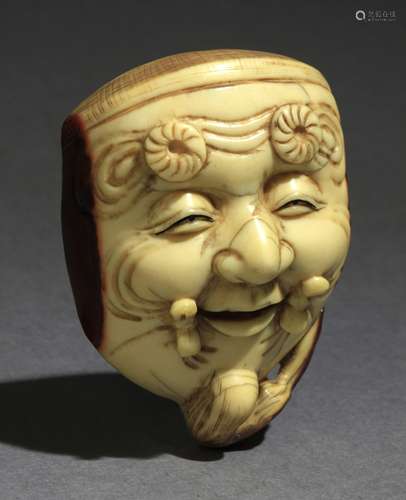 A Japanese netsuke circa 1900 from Meiji period