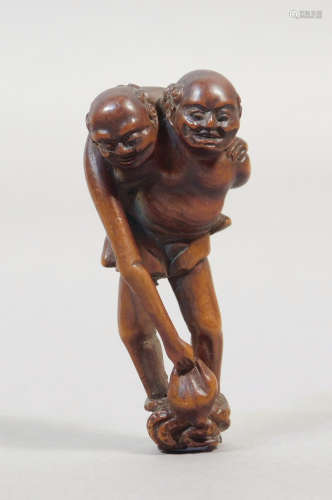 A mid 19th century Japanese netsuke from Edo period