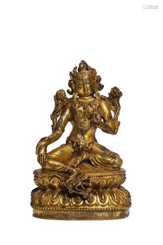 Gilt Buddha Statue