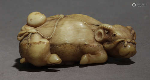 A late 18th century Japanese netsuke from Edo period