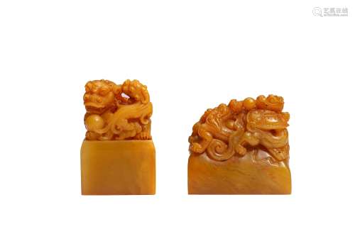 A Set of Tianhuang Stone Seal