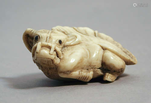 A 19th century Japanese netsuke from Edo period