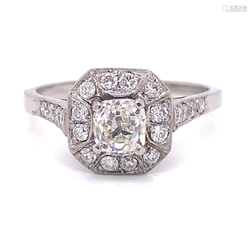 Platinum Diamond Engagement Ring