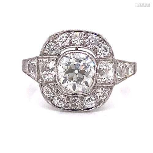 Platinum Diamond Engagement Ring