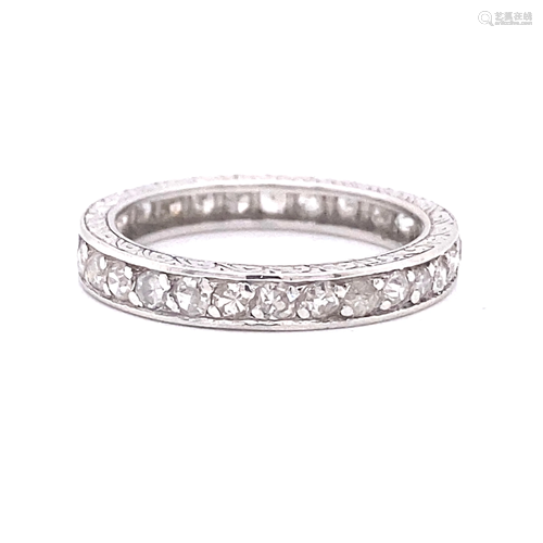 1920’ Platinum Diamond Eternity Ring