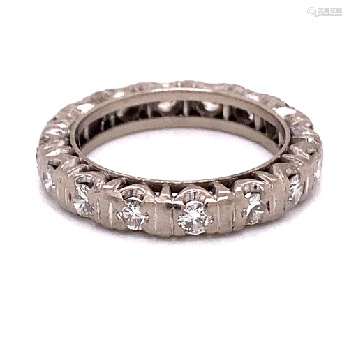 Platinum Diamond Eternity Ring