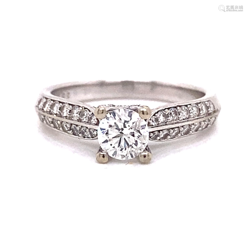 14k Diamond Engagement Ring